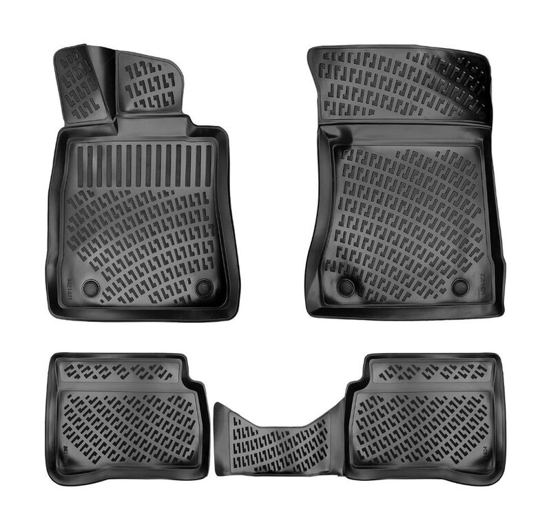 Mercedes-Benz S Serisi 2006-2013 W221 3D Havuzlu Paspas
