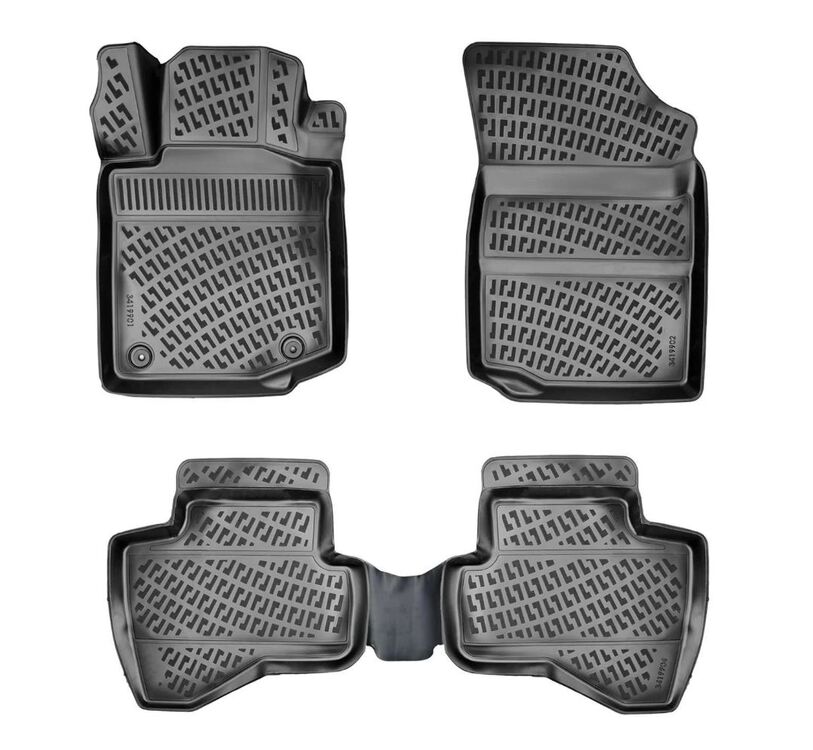 Toyota Aygo 2005-2014 3D Havuzlu Paspas