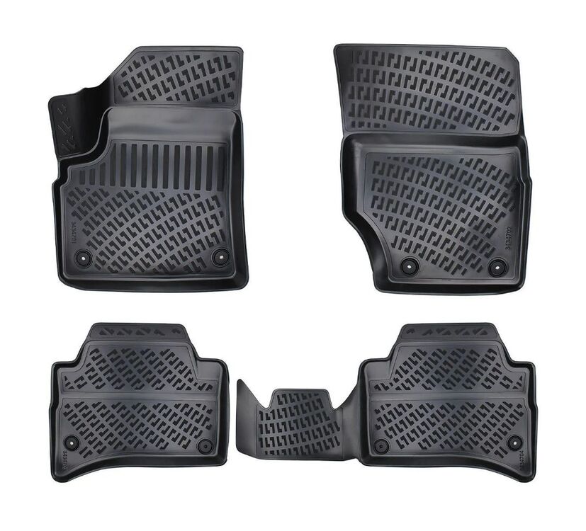 Volkswagen Touareg 2007-2010 3D Havuzlu Paspas