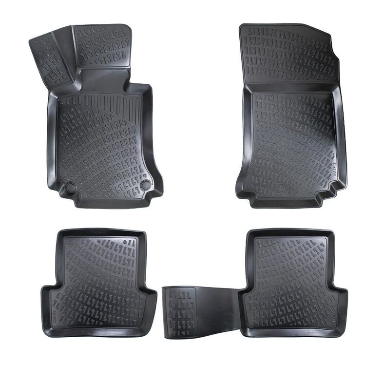 Mercedes-Benz C Serisi 2007-2014 W204 3D Havuzlu Paspas