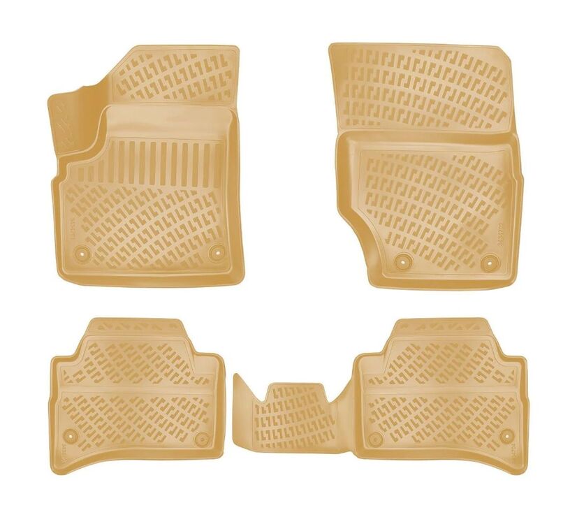 Volkswagen Touareg 2002-2006 3D Havuzlu Paspas
