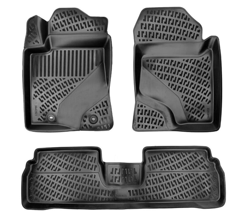 Toyota Verso 2003-2009 3D Havuzlu Paspas