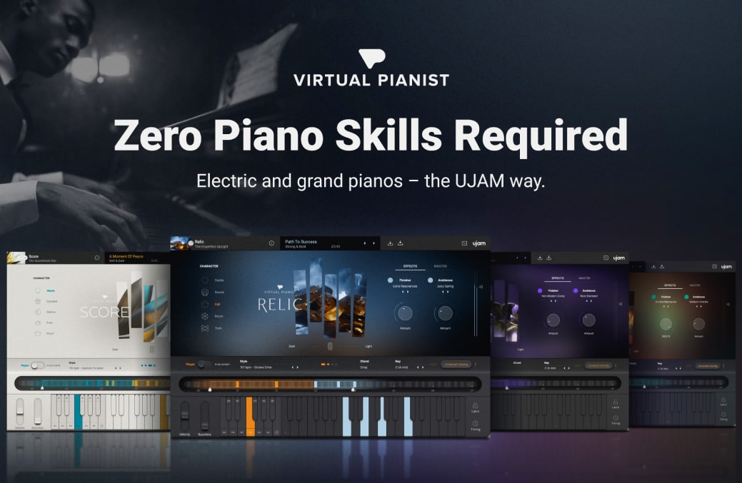 uJAM Virtual - Pianist Bundle v1.3.1 VSTi, VSTi3, AAX x64 [2024.07.24]