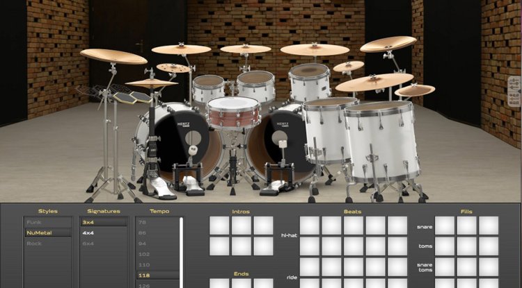 Hertz Instruments - HERTZ DRUMS v2.0.6 (WHITE Pack Library v2.1.0 dahil)