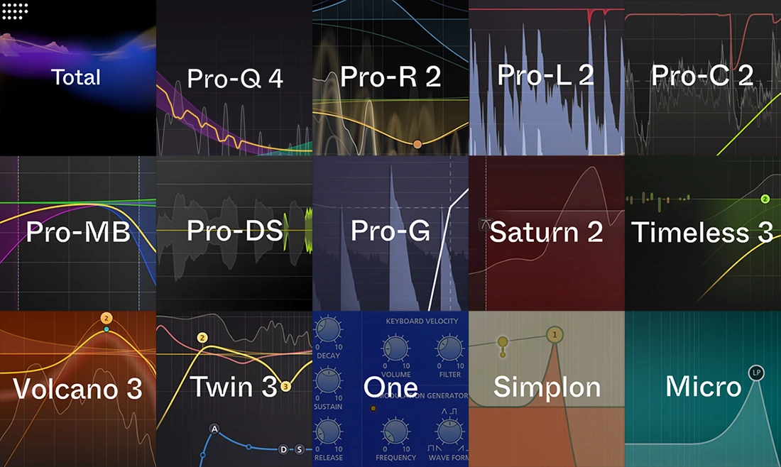 FabFilter - Total Bundle v2025.05.15 VST, VST3, AAX, CLAP х64