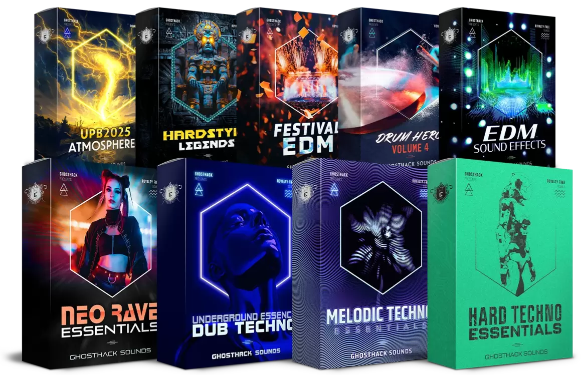 Ghosthack - Ultimate Techno Bundle 2025 (MiDi, WAV, Serum Presets)