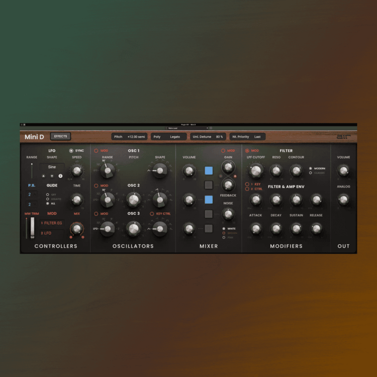 AIR Music Technology - Mini D