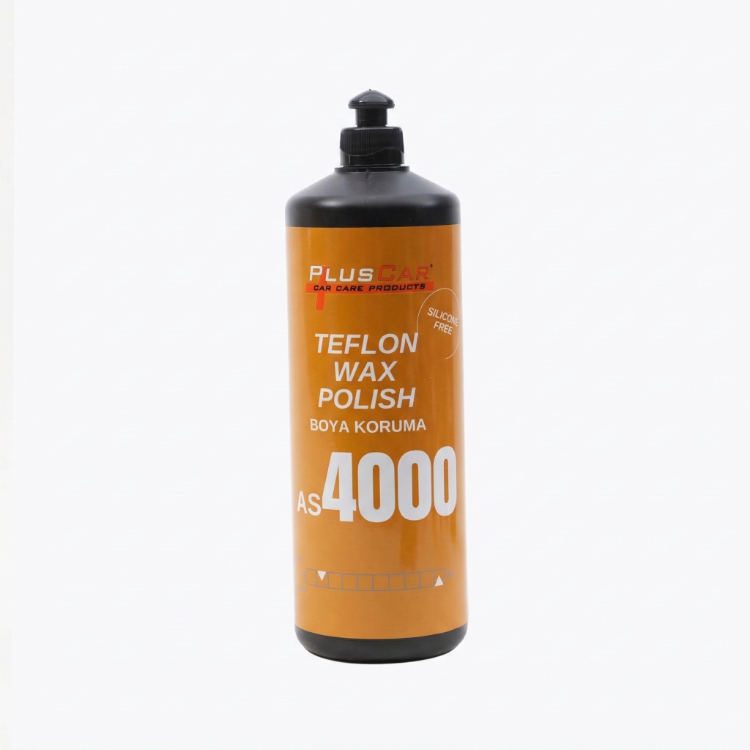 PlusCar AS4000 Teflon Wax Polish - Premium Boya Koruma (1000 ml)