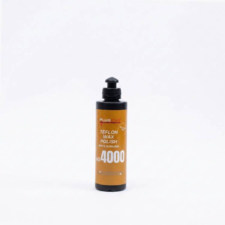 Pluscar AS4000 Teflon Wax Polish - Üstün Boya Koruma ve Parlatıcı 250ml