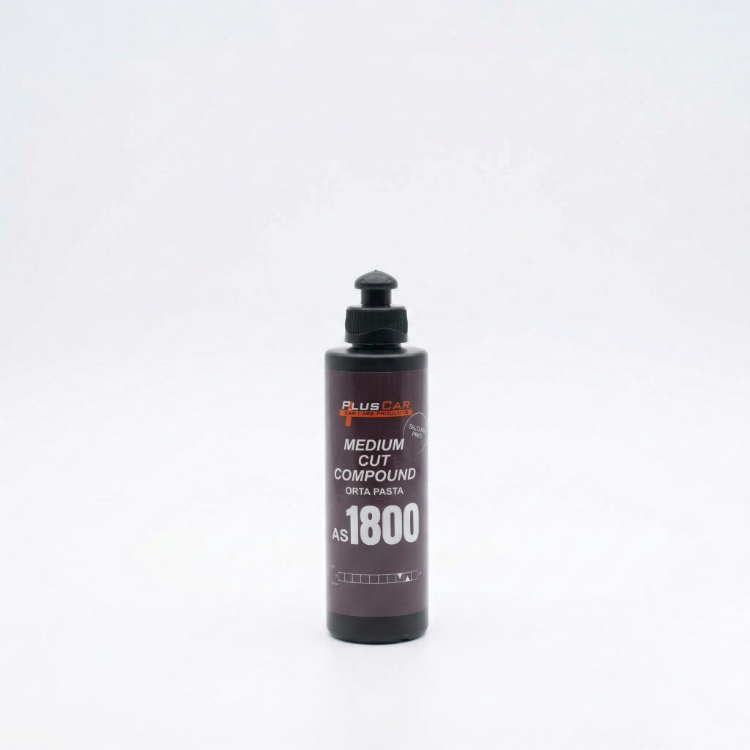 Pluscar AS1800 Profesyonel Orta Pasta - Medium Cut Compound 250ml