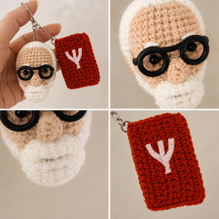 Sigmund Freud Charm | Cep Koleksiyonu Serisi