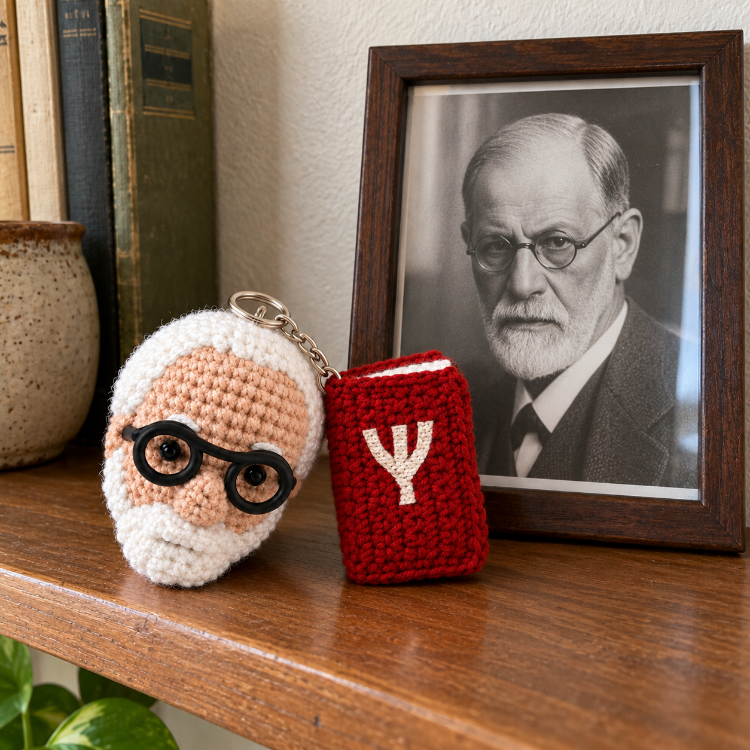 Sigmund Freud Charm | Cep Koleksiyonu Serisi
