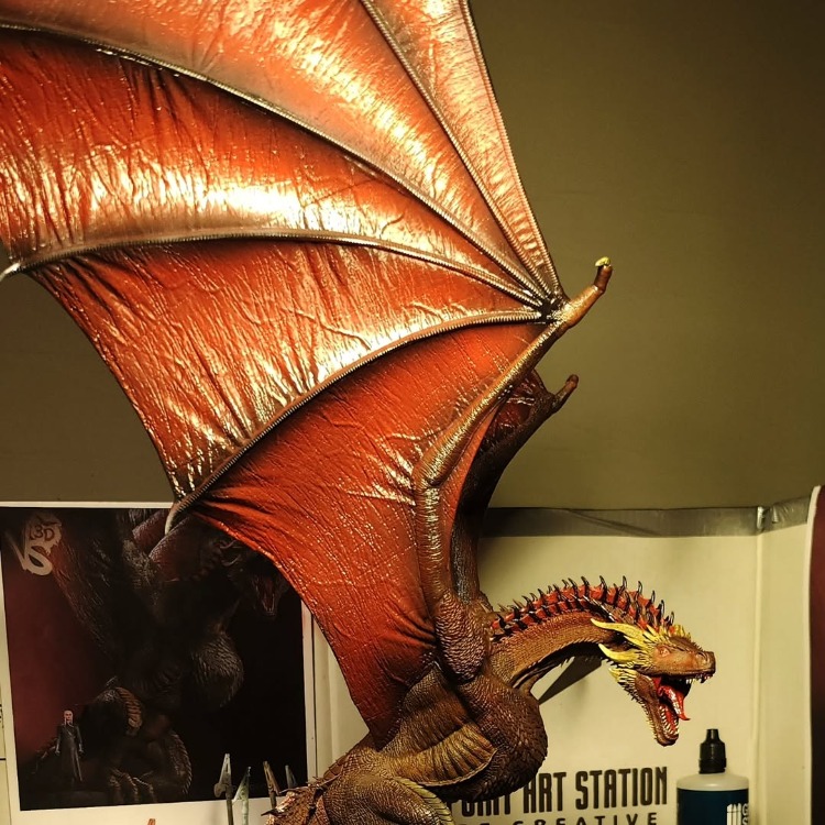 Drogon and Daenerys Targaryen