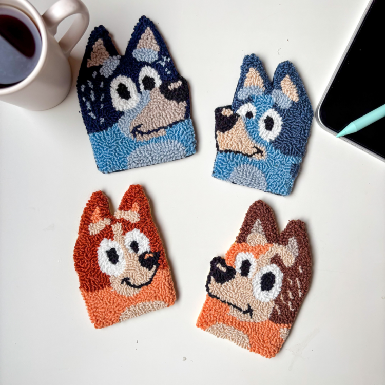 Bluey Punch Bardak Altlığı