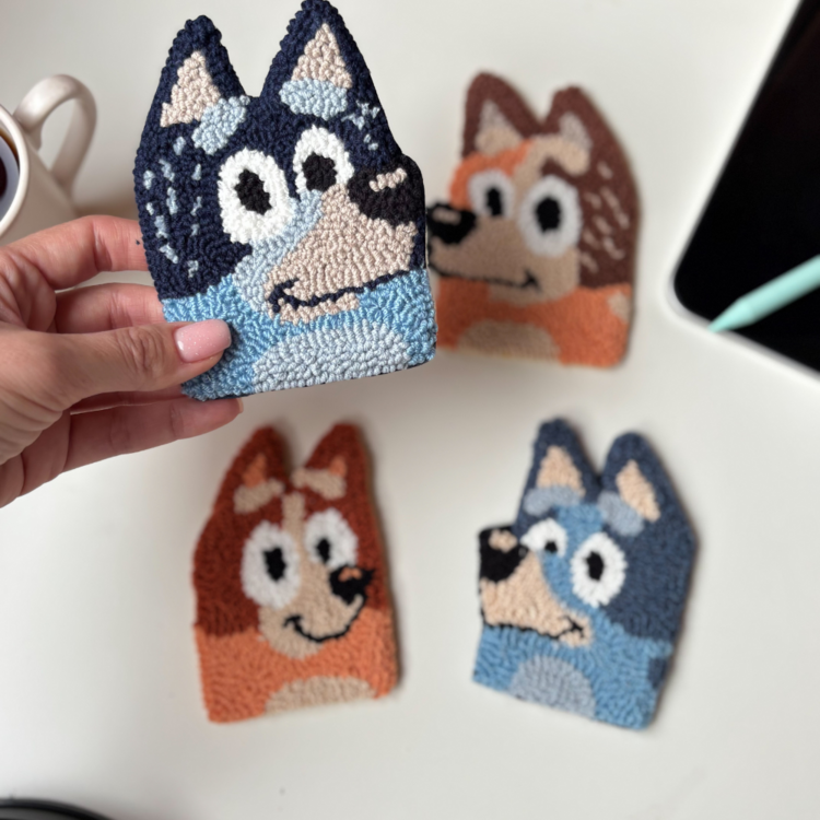 Bluey Punch Bardak Altlığı