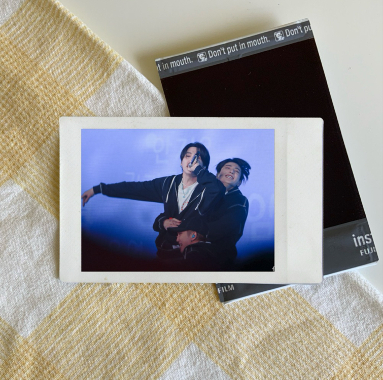 bts yoonkook duo polaroid