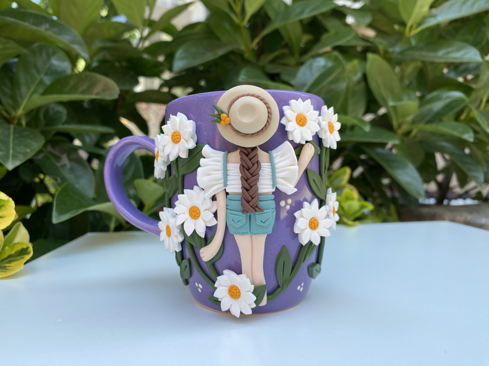 Daisy garden mor mug