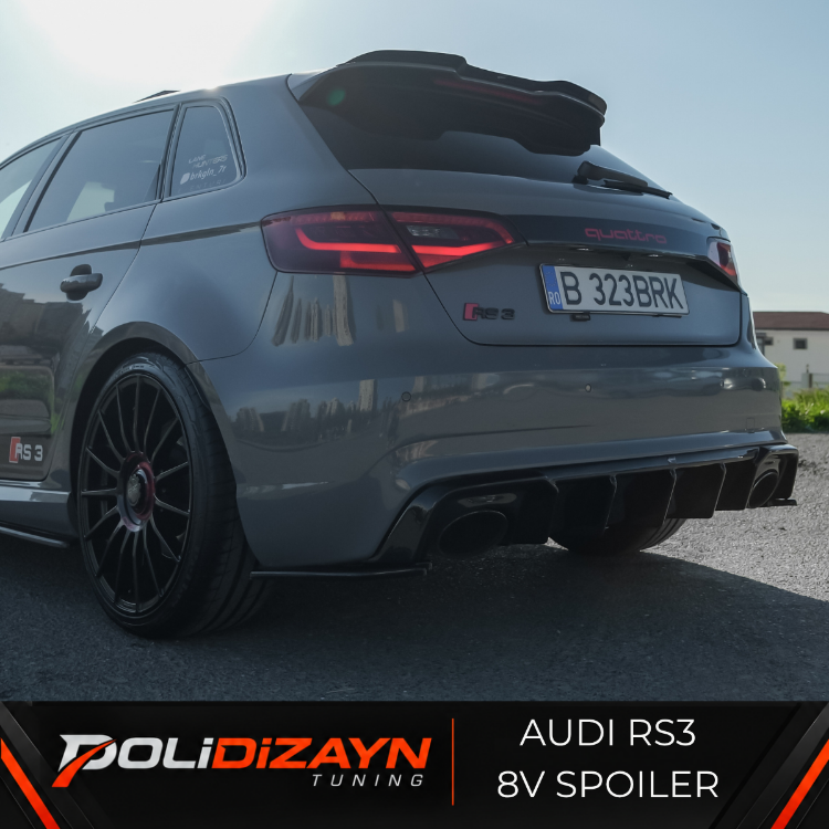 Audi RS3 8V Sportback Spoiler (2015–2019)
