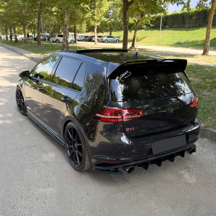 VW Golf 7 GTI Arka Yan Lip Seti 2 Parça (2013-2016)
