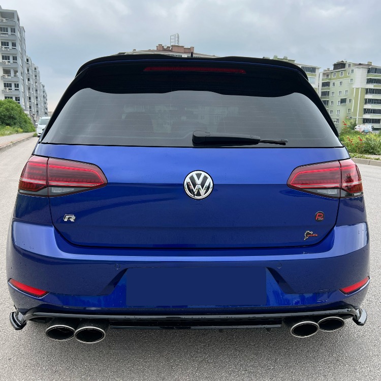 VW Golf 7.5 R Arka Yan Lip Seti (2 Parça) (2017-2020)