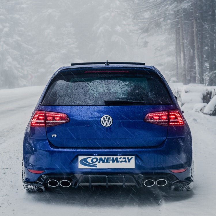 VW Golf 7 R Arka Yan Lip V3 2 Parça (2013-2016)