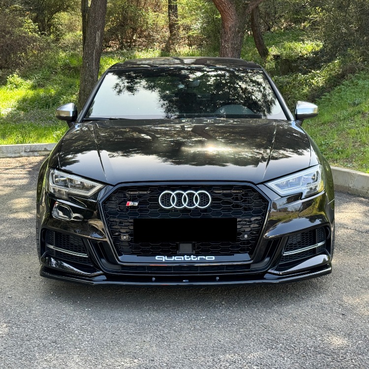 Audi S3 8V Facelift Sedan Ön Lip (2016-2019)
