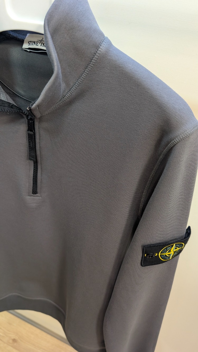 Stone Island Fermuarlı Sweatshirt