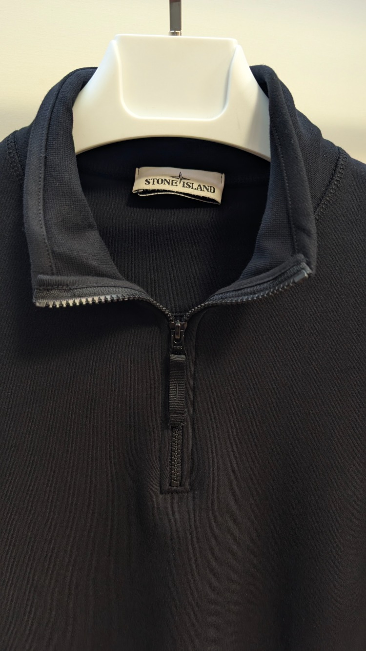  Stone Island Fermuarlı Sweatshirt