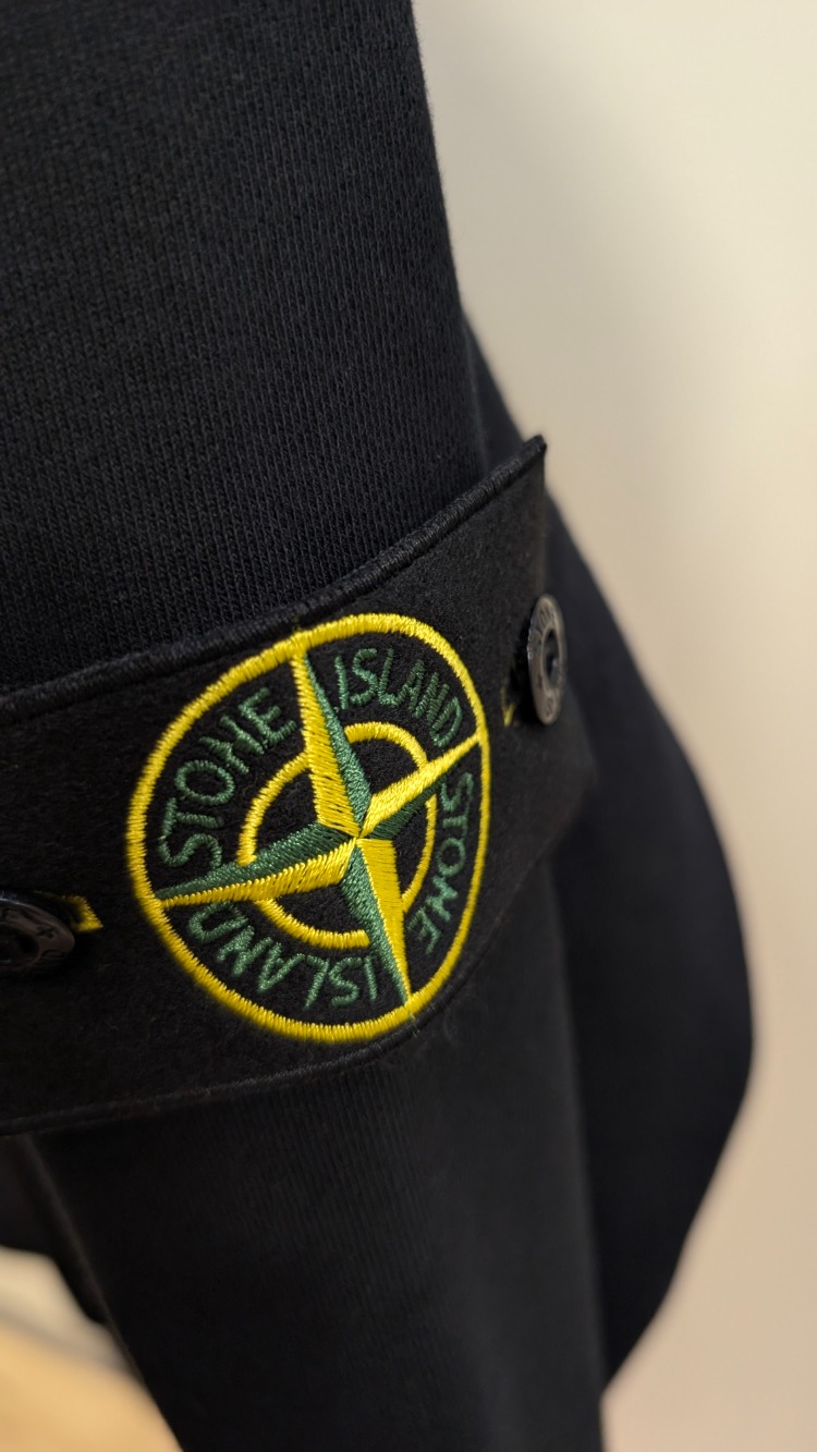  Stone Island Fermuarlı Sweatshirt
