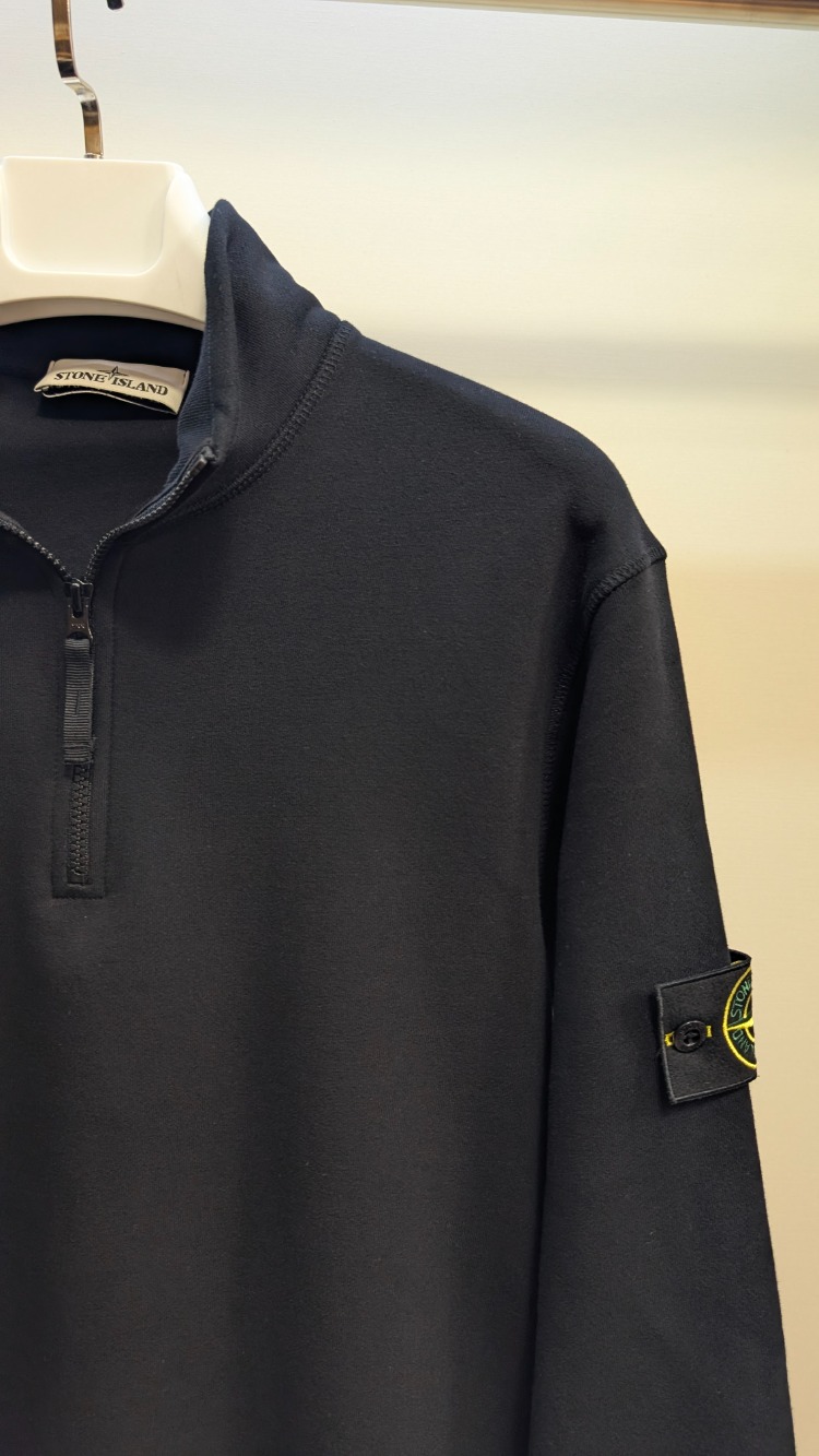  Stone Island Fermuarlı Sweatshirt