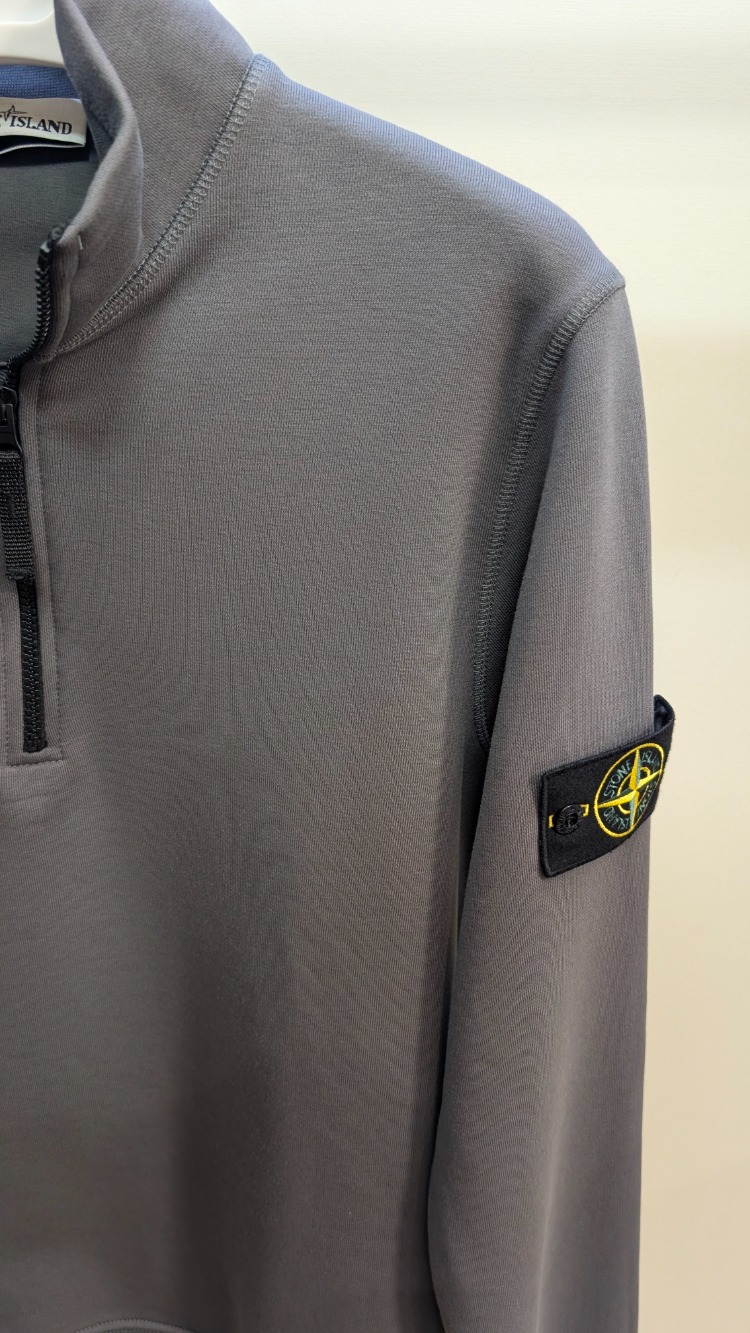 Stone Island Fermuarlı Sweatshirt