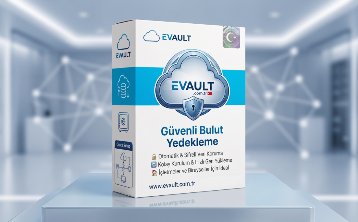 Evault Server Backup – 1 Yıllık Başlangıç Paketi (20 GB)