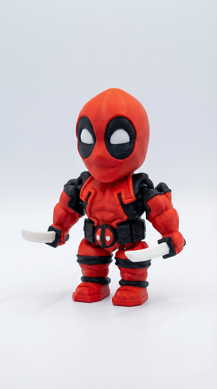 DEADPOOL ANAHTARLIK (Oynar Eklem)