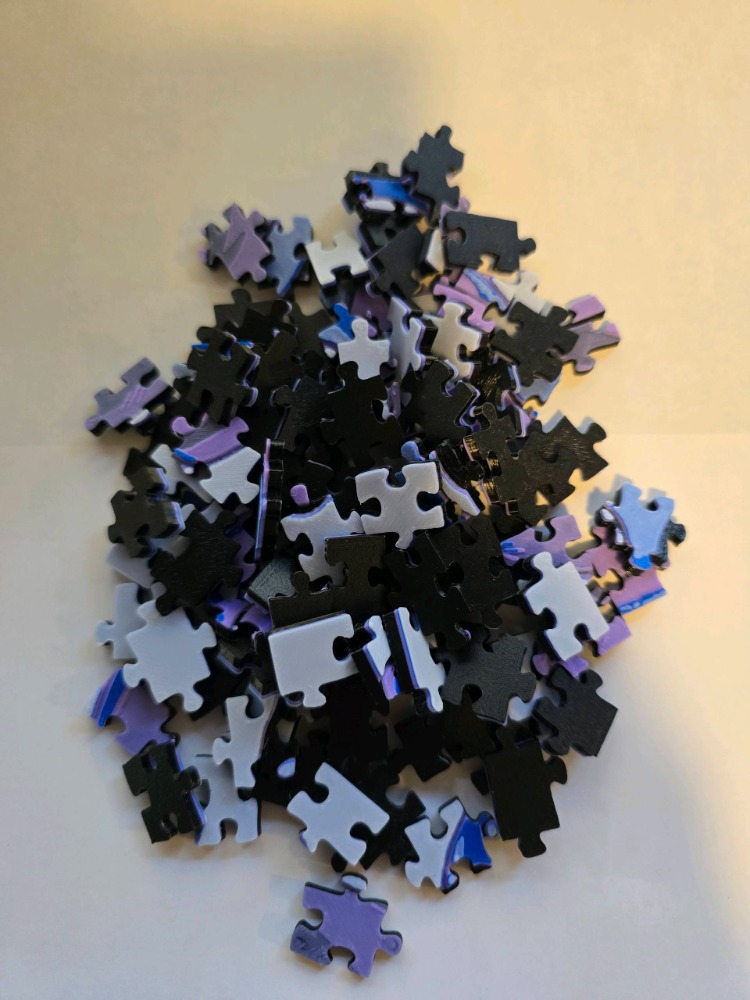 Kişiye Özel Fotoğraflı 100 Parçalık Puzzle - Çerçeveli