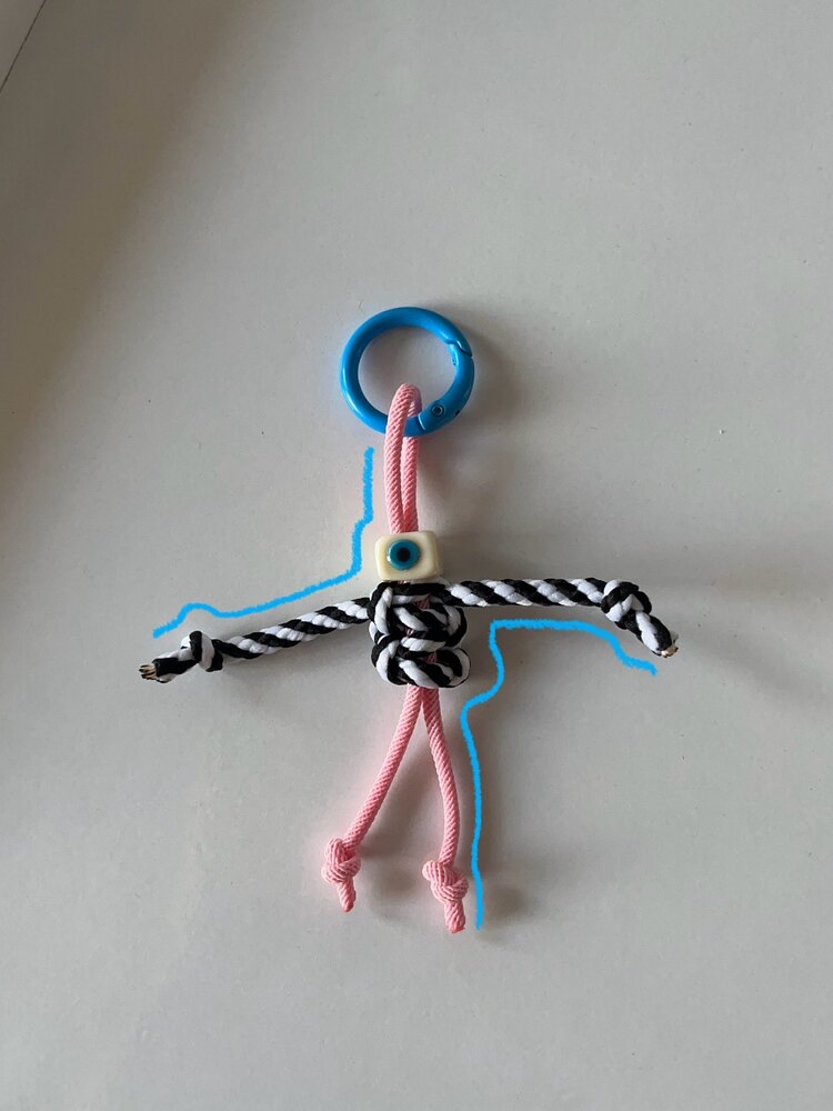 keychain |mavi