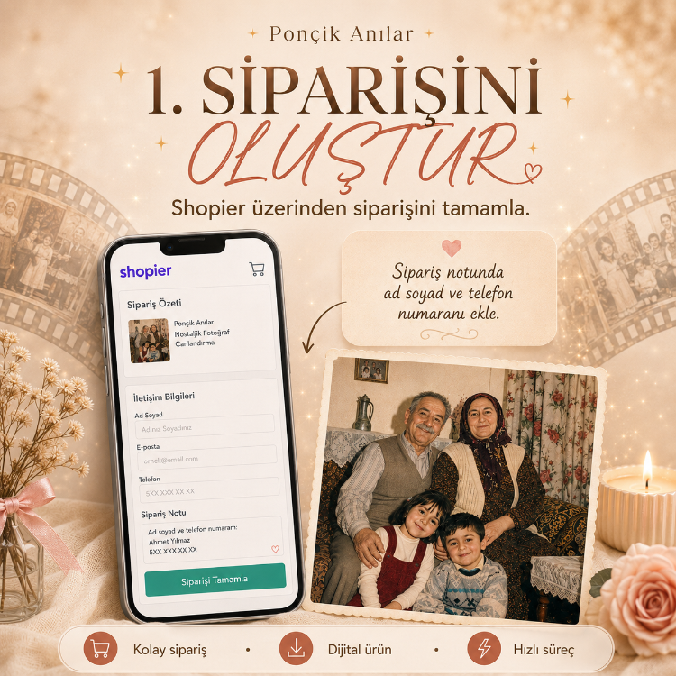FOTOĞRAFINI CANLANDIR - NOSTALJİK ANI VİDEOSU