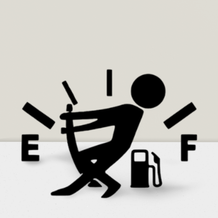 Male Gas Sticker