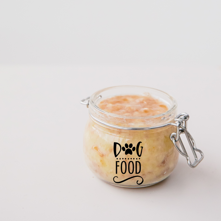 Dog Food Sticker