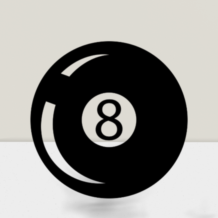 8 Ball Sticker
