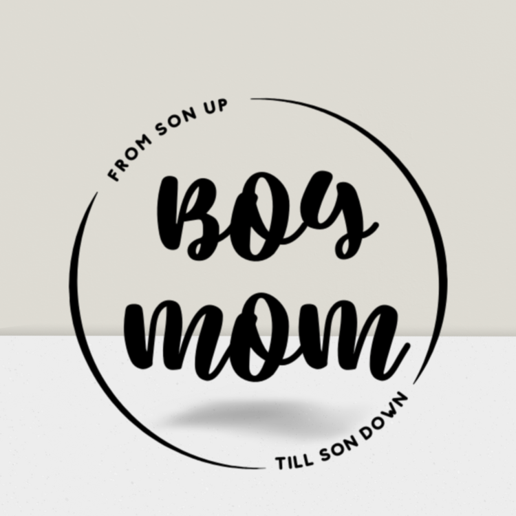 Boy Mom Sticker