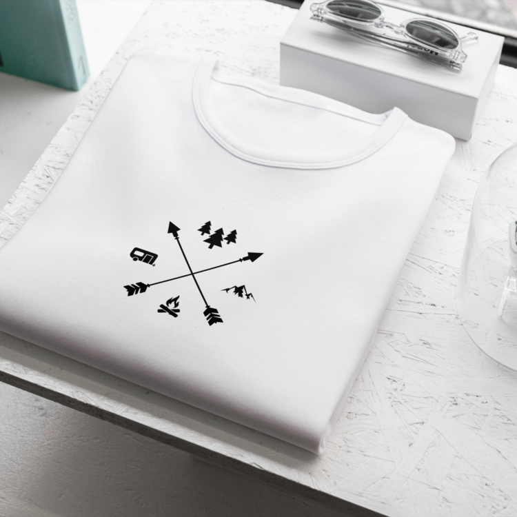 Arrow Camp Sticker I/O