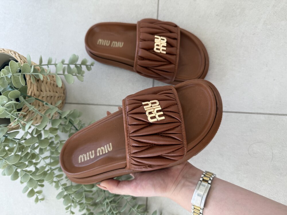 Miu miu slippers