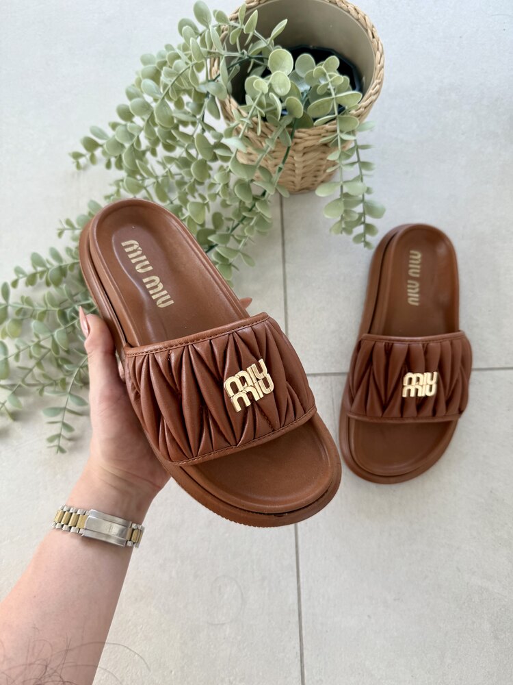 Miu miu slippers