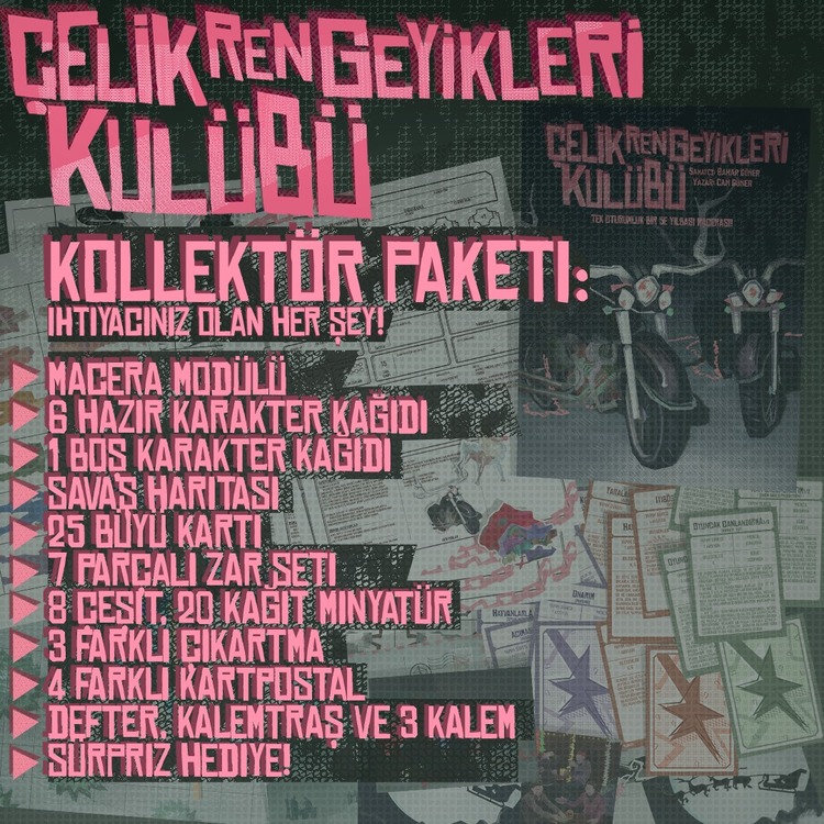 Çelik Ren Geyikleri Kulübü (Kollektör Paketi) + Temel Dijital Paket