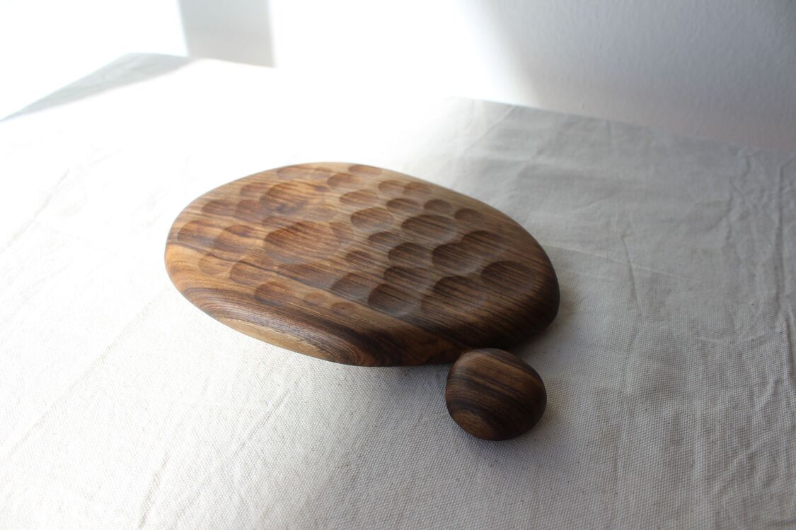 Mini Oval Kulplu Sunum