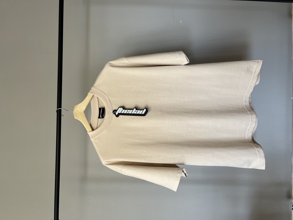 Basic krem Oversize Tshirt