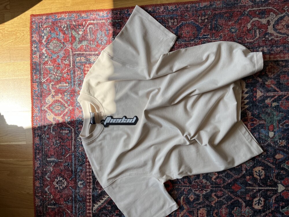 Basic krem Oversize Tshirt