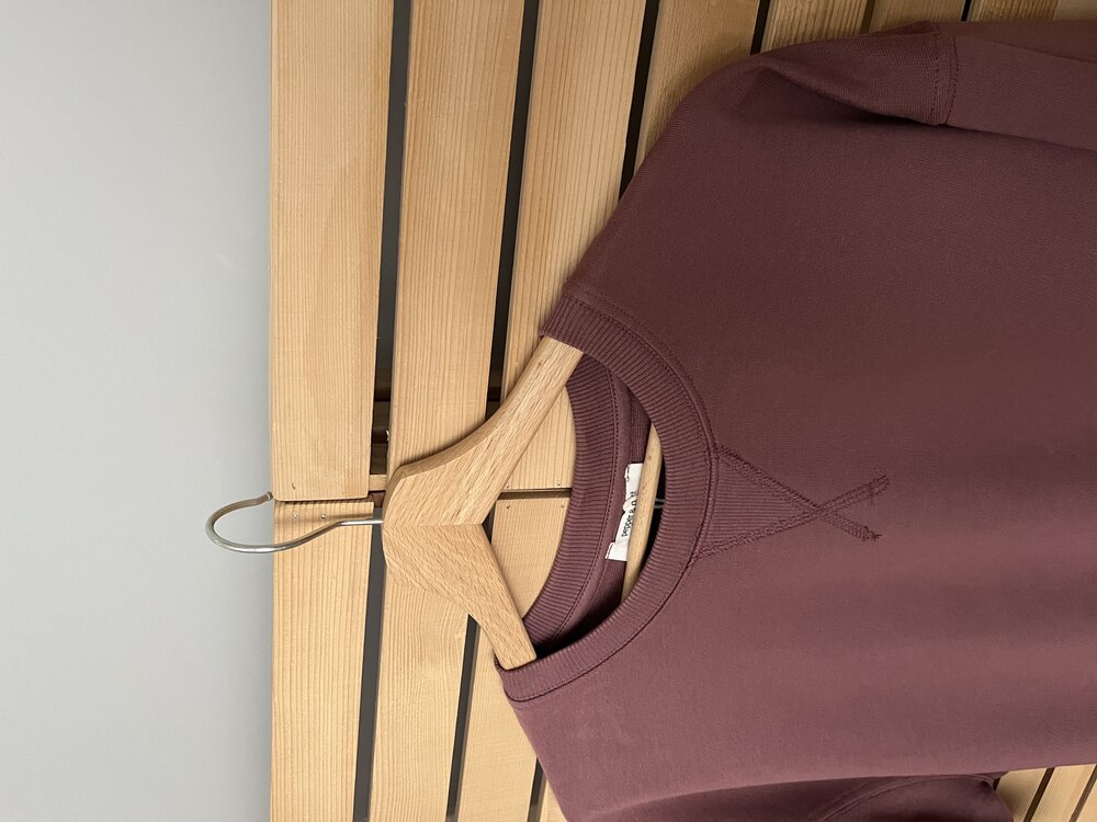 Oversize Bordo Tshirt