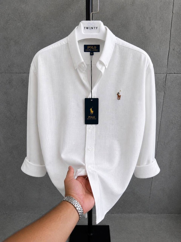 Premium Oversize Erkek Gömlek - Beyaz