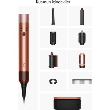 DYSON Airwrap i.d.™ Saç Şekillendirme Ve Kurutma Seti )Amber Silk)